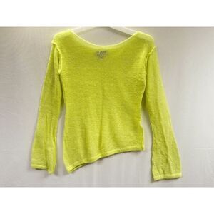 Urban Outfitters Womens Tunic Boat neck Long Sleeve Sweater Size Small Green